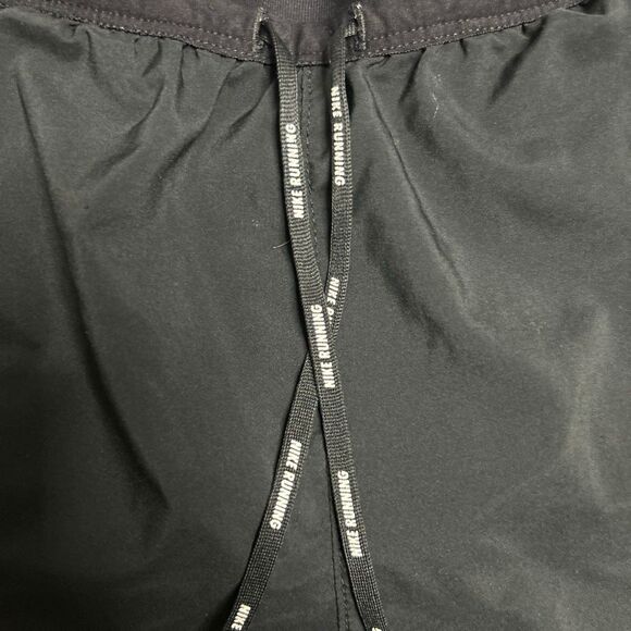 Nike Dri-FIT Black Running Shorts Reflective Logo Men’s Size Small - Picture 5 of 8